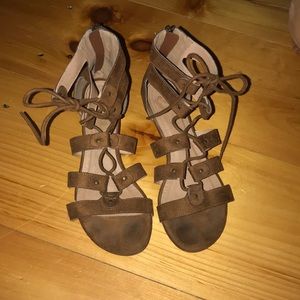 Brown sandals